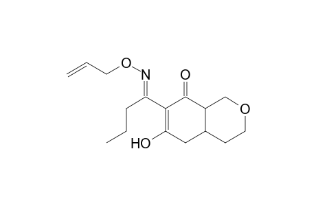 8H-2-Benzopyran-8-one, 1,3,4,4a,5,8a-hexahydro-6-hydroxy-7-[1-[(2-propenyloxy)imino]butyl]-