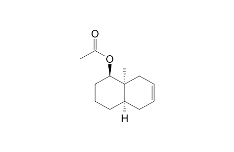 Acetic acid (1R,4aR,8aS)-8a-methyl-1,2,3,4,4a,5,8,8a-octahydro-naphthalen-1-yl ester