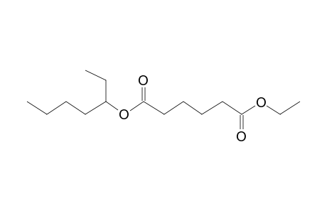 Adipic acid, ethyl 3-heptyl ester