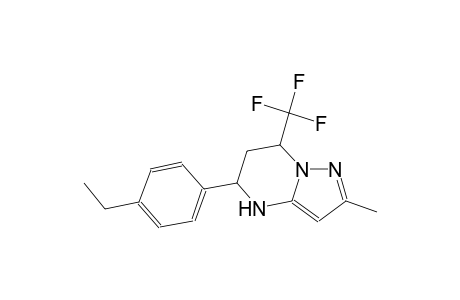 5-(4-ethylphenyl)-2-methyl-7-(trifluoromethyl)-4,5,6,7-tetrahydropyrazolo[1,5-a]pyrimidine