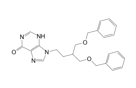 Hypoxanthine, 9-[4-(benzyloxy)-3-[(benzyloxy)methyl]butyl]-