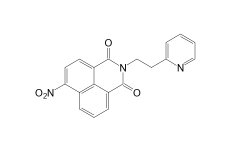 4-nitro-N-[2-(2-pyridyl)ethyl]naphthalimide