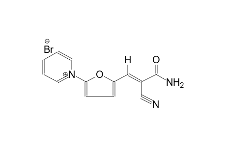 2-(2-CARBAMOYL-2-CYANOVINYL)-5-PYRIDINIOFURAN BROMIDE