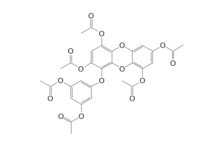 Eckol Hexaacetate [1-(3,5-Dihydroxyphenoxy)-2,4,7,9-tetrahydroxydibenzo-1,4-dioxin hexaacetate]