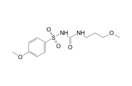 1-(3-methoxypropyl)-3-[(p-methoxyphenyl)sulfonyl]urea
