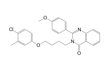 3-[4-(4-chloro-3-methylphenoxy)butyl]-2-(4-methoxyphenyl)-4(3H)-quinazolinone