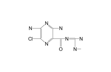 N-[AMINO(METHYLAMINO)METHYLENE]-6-CHLORO-3,5-DIAMINOPYRAZINECARBOXAMIDE