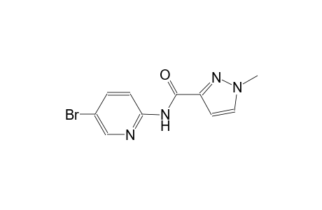 N-(5-bromo-2-pyridinyl)-1-methyl-1H-pyrazole-3-carboxamide