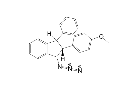 trans-1-Azido-2-(4-methoxyphenyl)-3-phenyl-2,3-dihydro-1H-indene