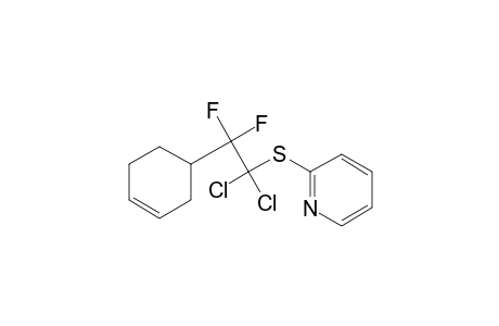 5-[2,2-Dichloro-1,1-difluoro-2-(2-pyridylthio)ethyl]cyclohexene