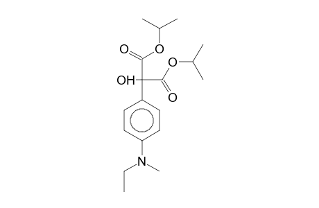 2-[4-[ethyl(methyl)amino]phenyl]-2-hydroxy-malonic acid diisopropyl ester