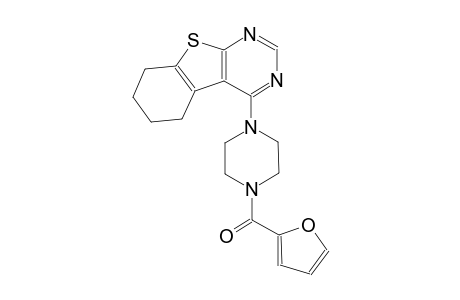 4-[4-(2-furoyl)-1-piperazinyl]-5,6,7,8-tetrahydro[1]benzothieno[2,3-d]pyrimidine