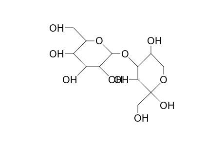 .alpha.-D-Glucopyranosyl-(1->3).beta.-D-fructopyranose