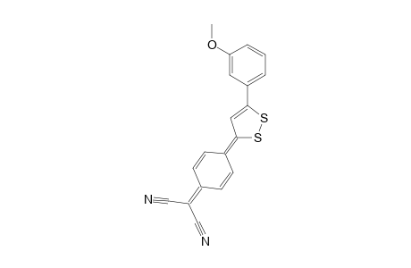 Propanedinitrile, [4-[5-(3-methoxyphenyl)-3H-1,2-dithiol-3-ylidene]-2,5-cyclohexadien-1-ylidene]-