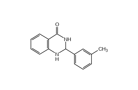 2,3-dihydro-2-m-tolyl-4(1H)-quinazolinone