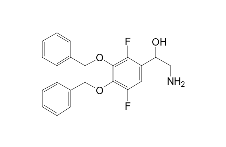 2-Amino-1-[3,4-bis(benzyloxy)-2,5-difluorophenyl]ethanol