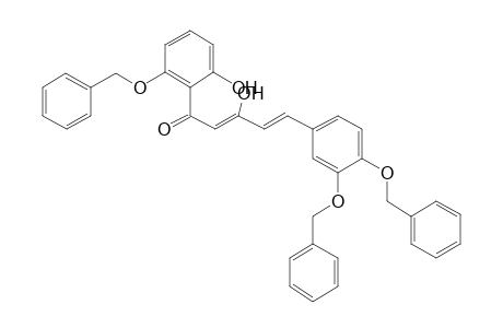 1-[6'-(Benzyloxy)-2'-hydroxyphenyl]-3-hydroxy-5-(3",4"-di<benzyloxy>phenyl)-2,4-pentadien-1-one