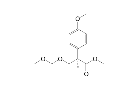 Methyl (R)-(+)-3-(methoxymethoxy)-2-(4-methoxyphenyl)-2-methylpropionoate