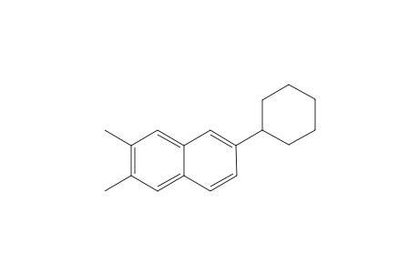 6-Cyclohexyl-2,3-dimethylnaphthalene