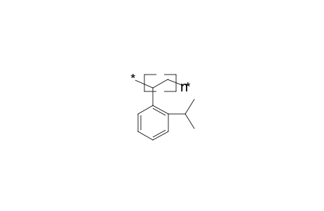 Poly(o-isopropylstyrene)