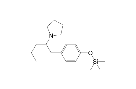 1-(1-(4-(trimethylsilyloxy)phenyl)pentan-2-yl)pyrrolidine