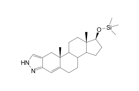 4,5-Dehydro-20-nor-stanozolol, O-TMS