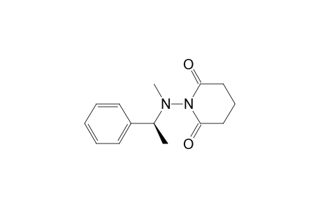 1-[methyl-[(1S)-1-phenylethyl]amino]piperidine-2,6-dione