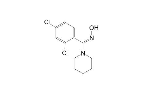 1-[(E)-(2,4-dichlorophenyl)(hydroxyimino)methyl]piperidine
