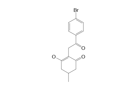 5-METHYL-2-(PARA-BROMO-ACETOPHENYL)-CYCLOHEXA-1,3-DIONE