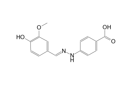 benzoic acid, 4-[(2E)-2-[(4-hydroxy-3-methoxyphenyl)methylene]hydrazino]-