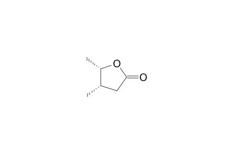 (4S,5S)-4,5-dimethyl-2-oxolanone