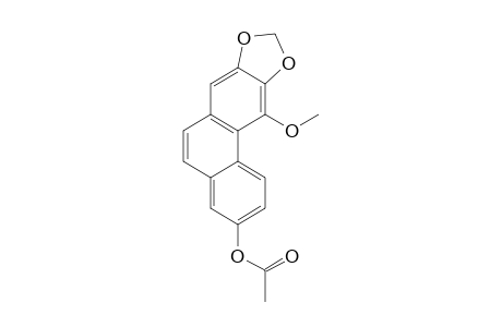 7-ACETOXY-4-METHOXY-2,3-METHYLENEDIOXY-PHENANTHRENE
