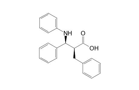 (2S*,3S*)-2-benzyl-3-phenyl-3-(phenylamino)propanoic acid