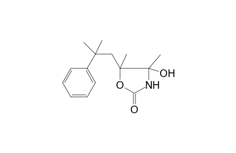 2(3H)-Oxazolone, dihydro-4-hydroxy-4,5-dimethyl-5-(2-methyl-2-phenylpropyl)-