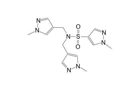 1H-pyrazole-4-sulfonamide, 1-methyl-N,N-bis[(1-methyl-1H-pyrazol-4-yl)methyl]-