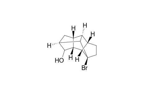 2,4,7-Metheno-1H-cyclopenta[a]pentalen-3-ol, 4-bromodecahydro-, (2.alpha.,3a.beta.,3b.beta.,4.beta.,6a.beta.,7.alpha.,7a.beta.,8S*)-
