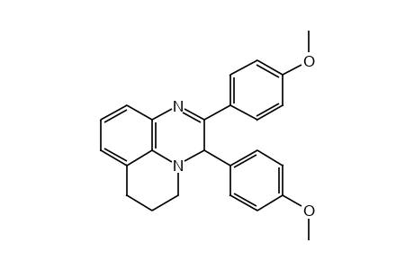 2,3-bis(p-methoxyphenyl)-6,7-dihydro-3H,5H-pyrido[1,2,3-de]quinoxaline