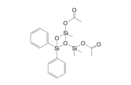 1,5-diacetoxy-1,1,5,5-tetramethyl-3,3-diphenyltrisiloxane