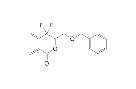 2-(Acryloyloxy)-1-[(benzyloxy)methyl]-2,2-difluorobut-3-ene
