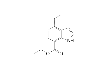 Ethyl 4-ethyl-1H-indole-7-carboxylate