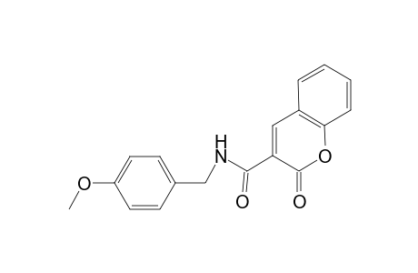 2H-Chromene-3-carboxamide, N-(4-methoxybenzyl)-2-oxo-