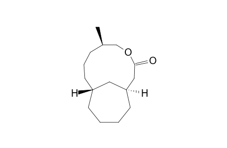 (1S,6R,10R)-(+)-6-Methyl-4-oxabicyclo[8.4.1]pentadecan-3-one