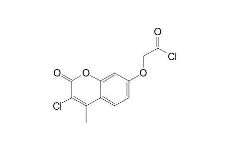 3-Chloro-7-[(chlorocarbonyl)methoxy]-4-methylcoumarin