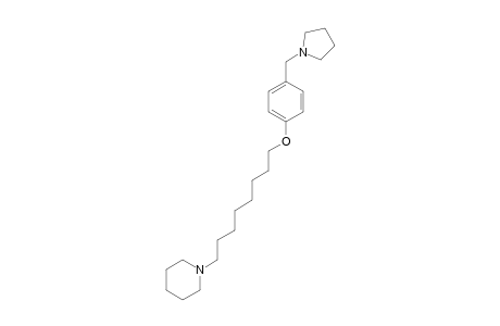 1-[8-[4-(PIPERIDIN-1-YLMETHYL)-PHENOXY]-OCTYL]-PIPERIDINE