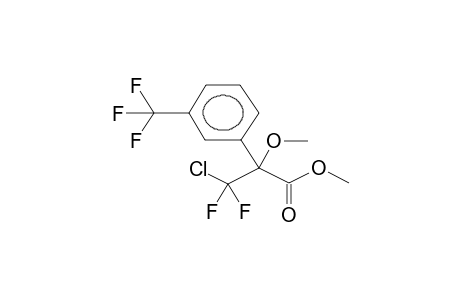 METHYL 3,3-DIFLUORO-3-CHLORO-2-METHOXY-2-(META-TRIFLUOROMETHYLPHENYL)PROPANOATE