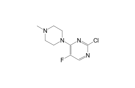 pyrimidine, 2-chloro-5-fluoro-4-(4-methyl-1-piperazinyl)-