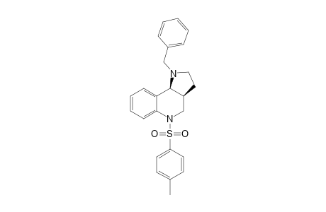 (3aS*,9bS*)-1-Benzyl-2,3,3a,4,5,9b-hexahydro-5-(4-toluenesulfonyl)-1H-pyrrololo[3,2-c]quinoline