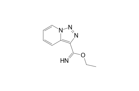 Ethyl [1,2.3]triazolo[1,5-a]pyridine-3-carboximidate