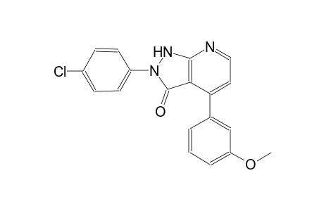 3H-pyrazolo[3,4-b]pyridin-3-one, 2-(4-chlorophenyl)-1,2-dihydro-4-(3-methoxyphenyl)-