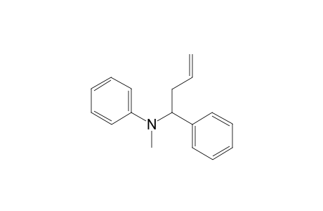 N-methyl-N-(1-phenylbut-3-enyl)aniline